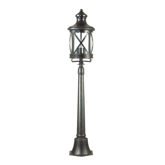 4045/3F NATURE ODL18 701 черный/золотая патина Уличный светильник, 124см IP44 E14 3*60W 220V SATION