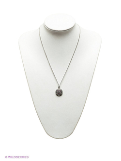 "Саяны" подвеска в серебряном покрытии из коллекции "Самоцветы" от Jenavi с замком карабин