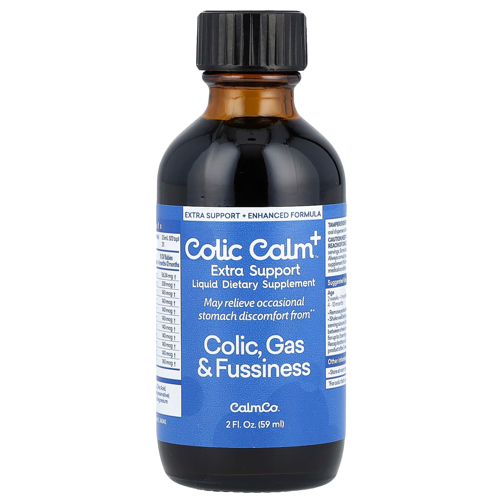 Colic Calm, колики, газообразование и беспокойство, дополнительная поддержка, 59 мл (2 жидк. унции)