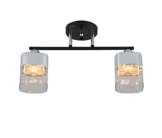 07275/2 BLACK+CHROME (4) Люстра (RL) #