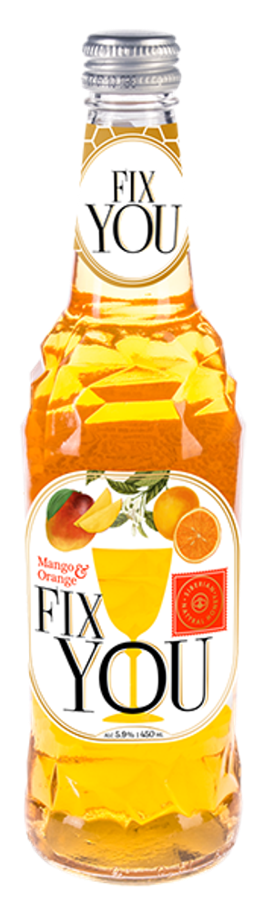Медовуха Фикс Ю Апельсин И Манго / Fix You Mango &amp; Orange 0.5 - стекло