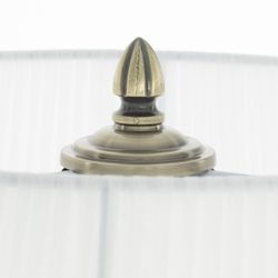 Citilux Вена CL402930T Торшер бронза со столиком и белым абажуром