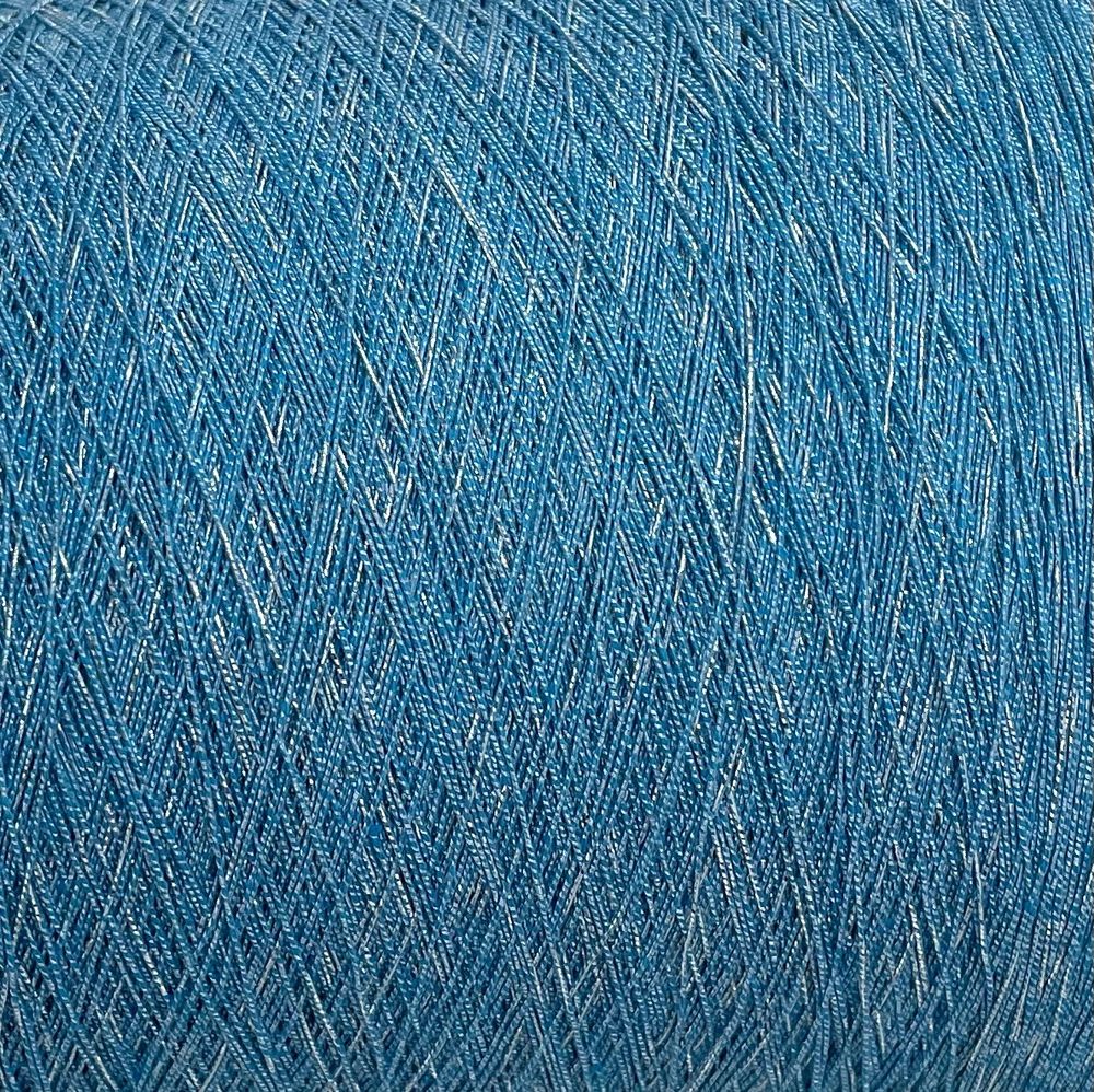 Бобинная пряжа для вязания (200 гр.) LAGOPOLANE 41% хлопок 36% полиамид 18% полиэстер 5% люрекс