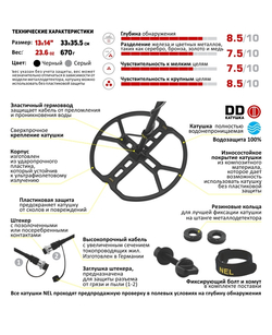 Катушка NEL Storm для Teknetiks T2