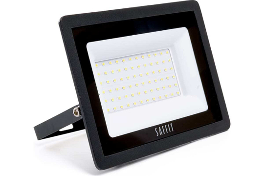 Прожектор LED SFL90-70 IP65 70W 6400K черный SAFFIT