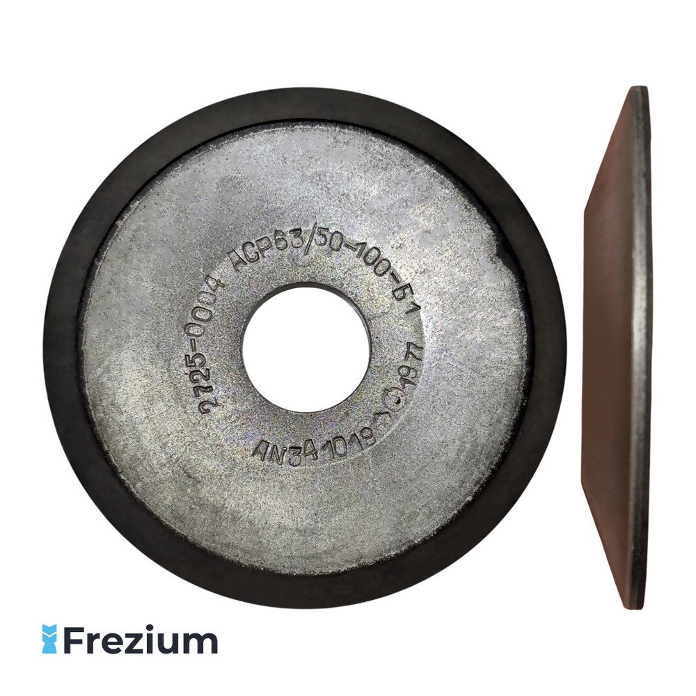 Круг чашечный алмазный шлифовальный 80x20x5x1.5x9.5 ACP 63/50