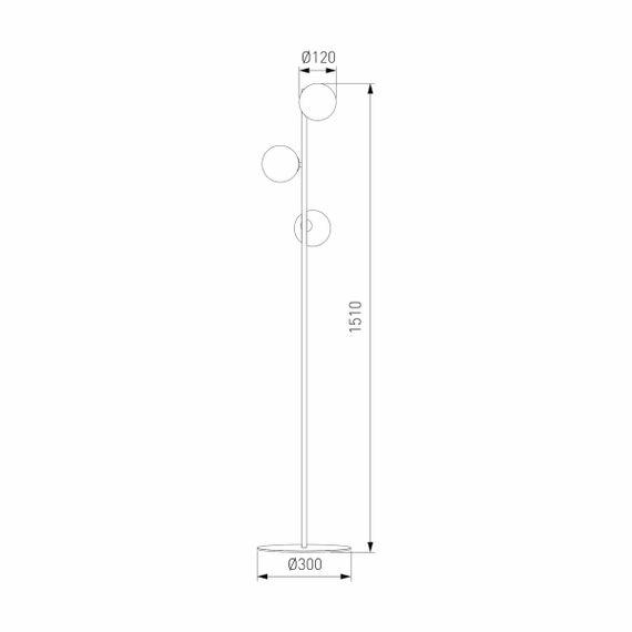 Торшер TK Lighting 5717 Estera