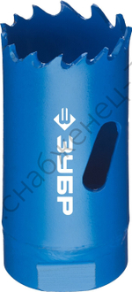 ЗУБР 25 мм, сталь Р6М5, Биметаллическая коронка (29531-025)