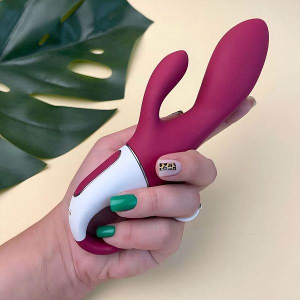 Satisfyer Hot Bunny Connect App — удвойте удовольствие с умным вибратором 2-в-1!