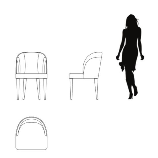 Стул Vivienne TIMELESS SALE, FRATELLI BARRI