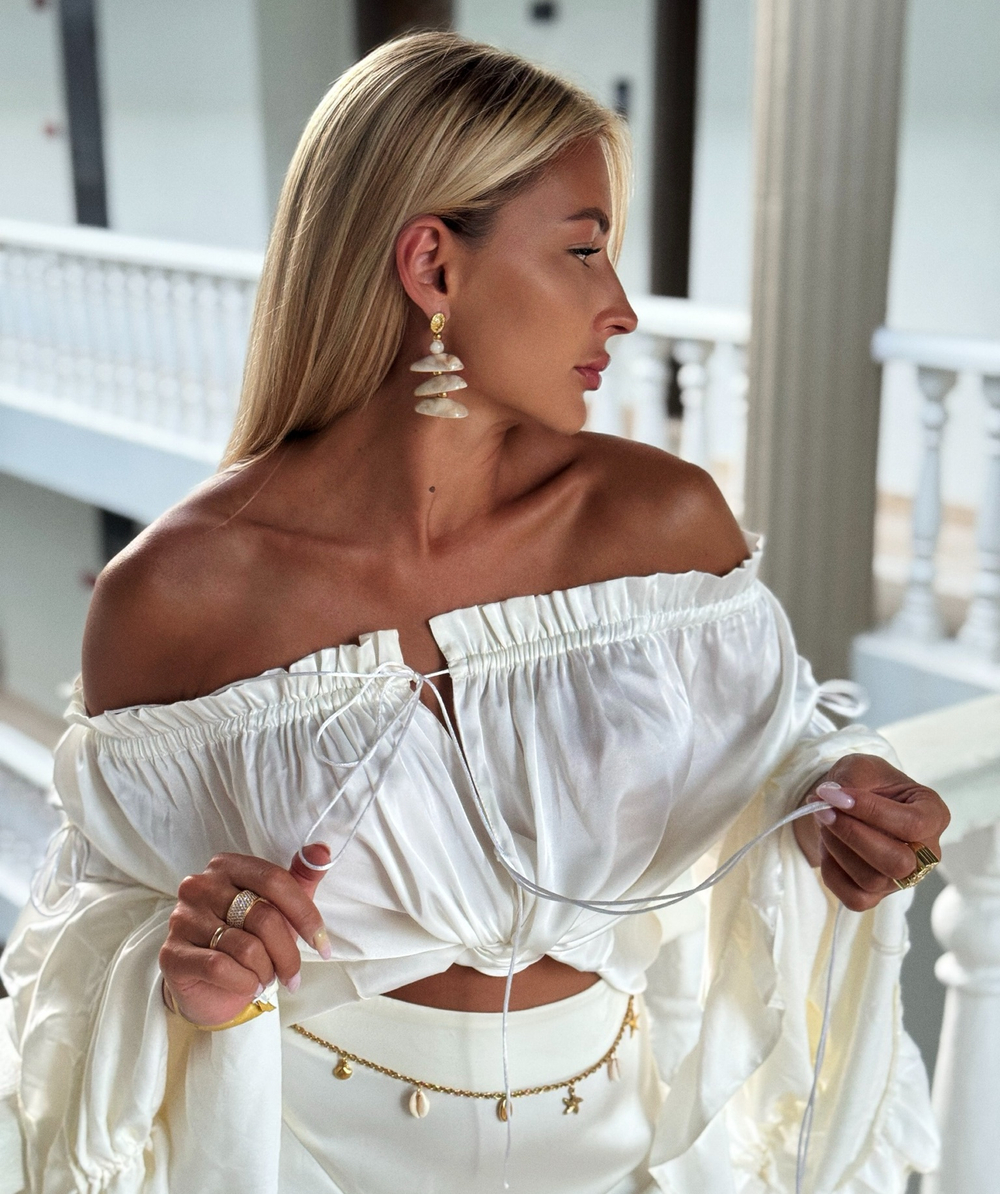 Серьги SUMMER gold