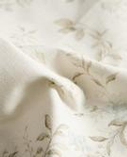 ZARA HOME НАБОР ХЛОПКОВЫХ САЛФЕТОК С ПРИНТОМ (2 ШТ.), СИНИЙ