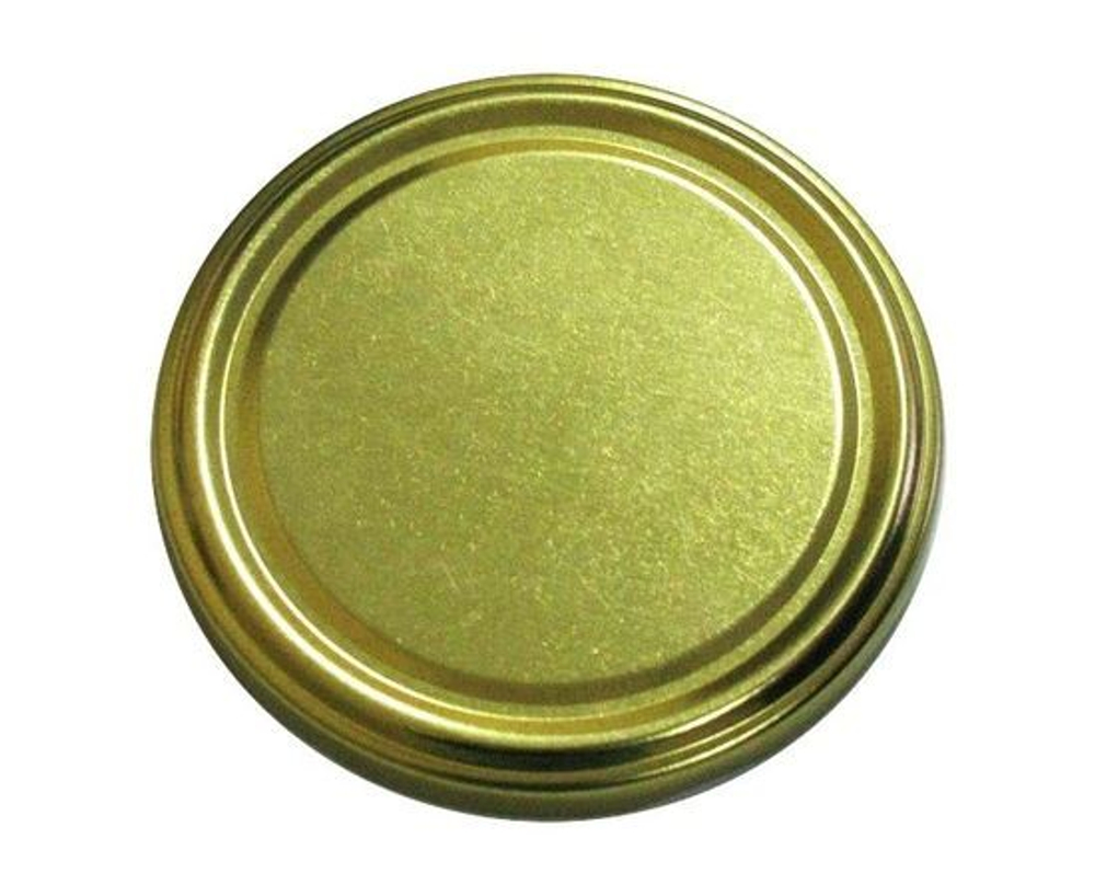 Крышки для банок винтовые D 82мм, 20 шт, Твист-офф, для консервирования, цвет "Золото"