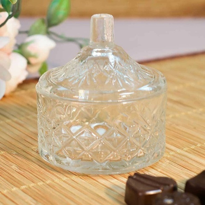 Ваза с крышкой h4см, d7см "Amelia", FH-7