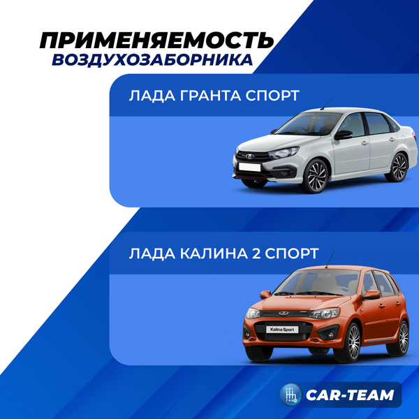 Воздухозаборник (холодный впуск) воздушного фильтра Лада Гранта Sport, Лада Калина 2 Sport (арт. 21905-1109302-77)