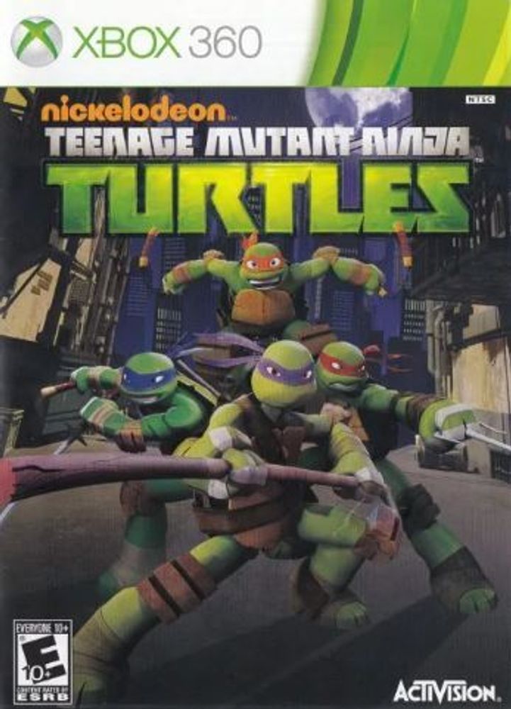 TMNT Teenage Mutants Ninja Turtles Xbox 360 БУ