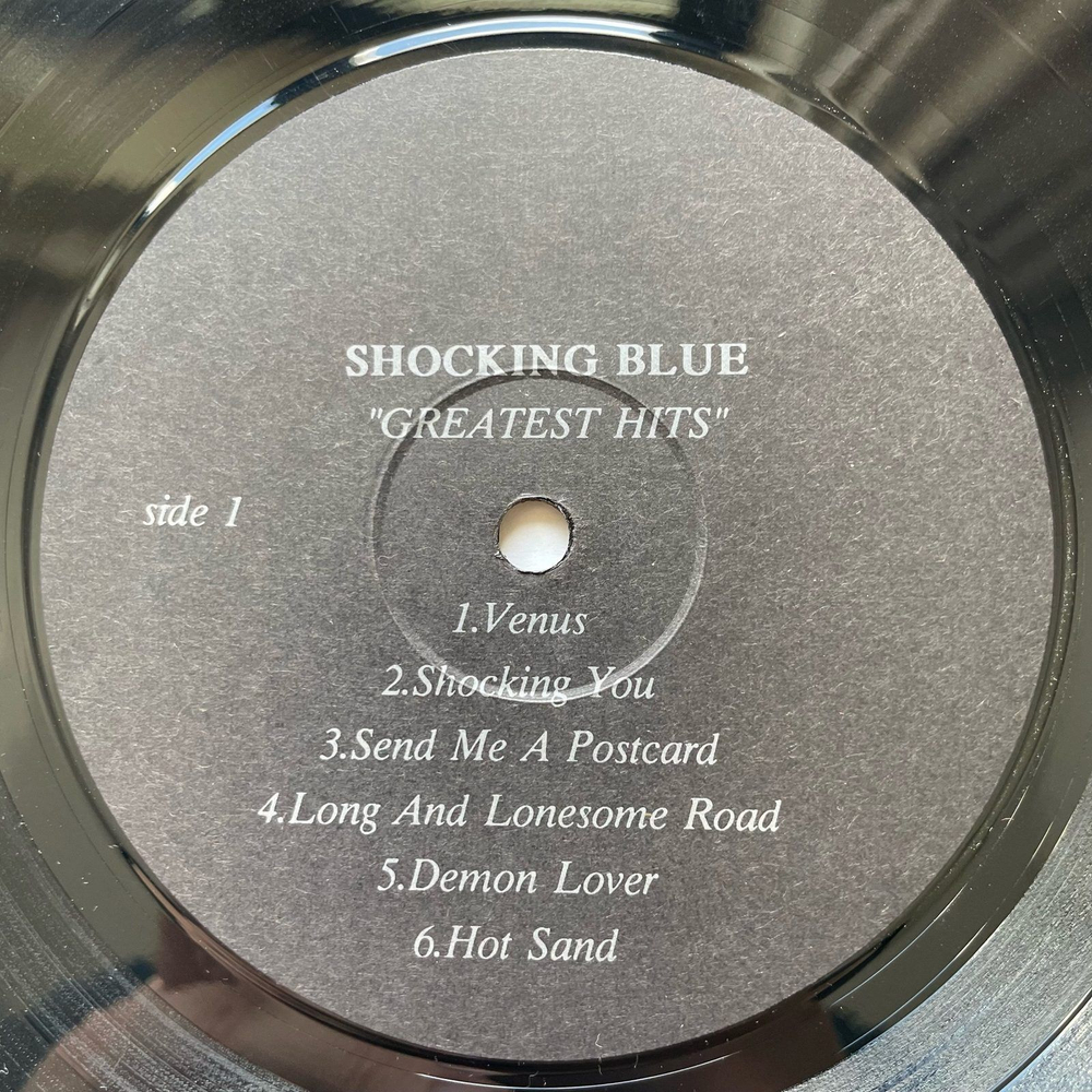 Винтажная виниловая пластинка LP The Shocking Blue Greatest Hits (Россия 1992)