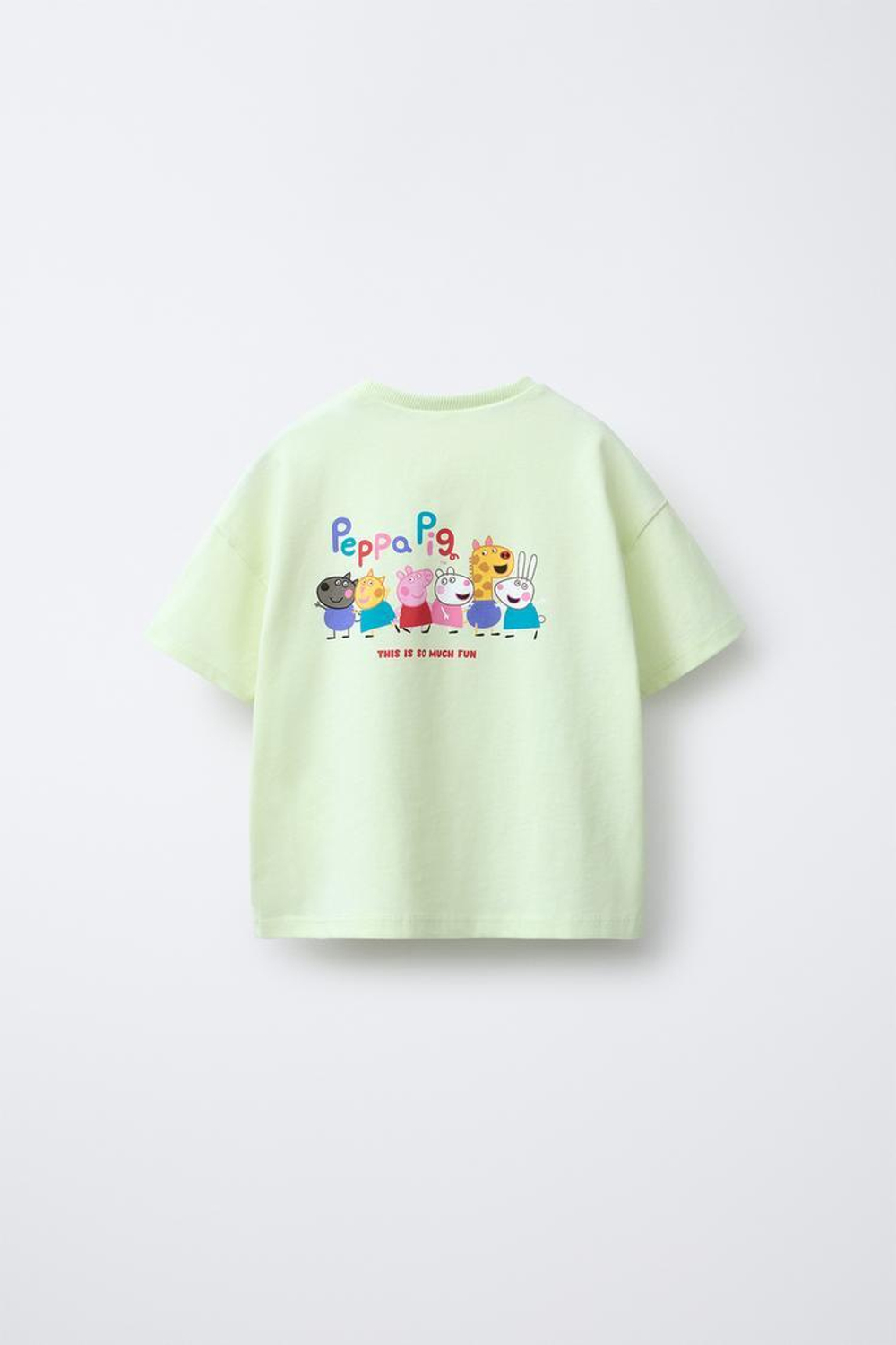 ZARA ПИЖАМА С ПРИНТОМ PEPPA PIG ™, ЛАЙМОВЫЙ