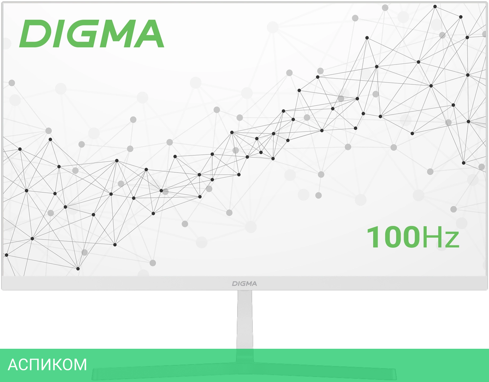Монитор Digma Progress 24P502F белый (DM24SB06)