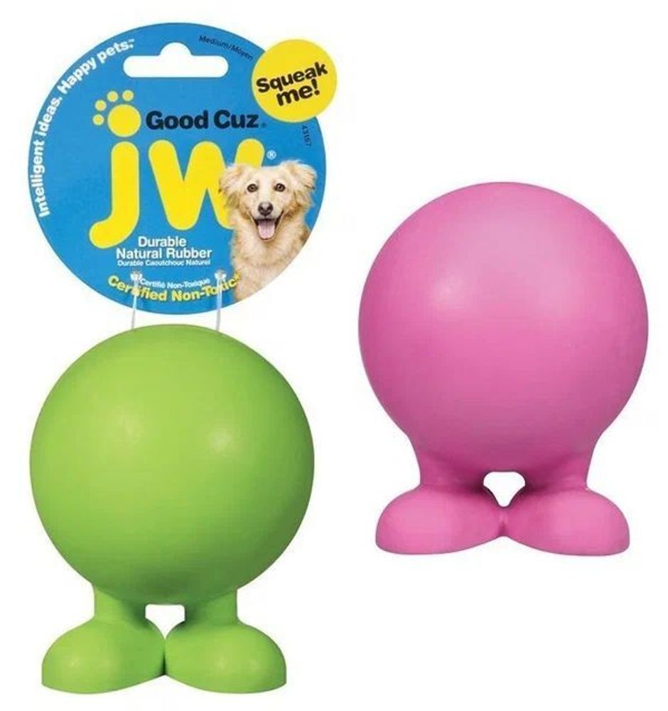 Игрушка J.W. для собак - Мяч на ножках средний