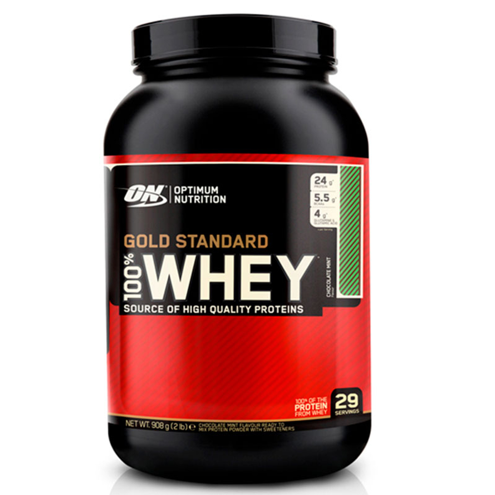 Optimum Nutrition 100 % Whey protein Gold standard (908 гр.) [M]