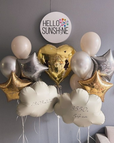 Набор шаров на Выписку №83