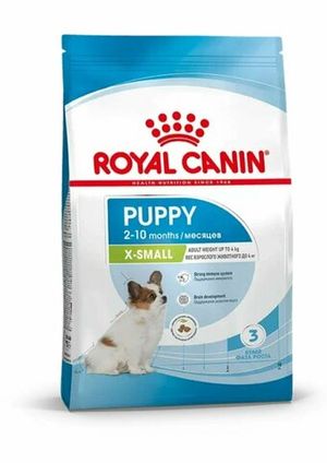 Уценка! Срок до 06.2024/ Корм для щенков миниатюрных пород Royal Canin X-Small Puppy