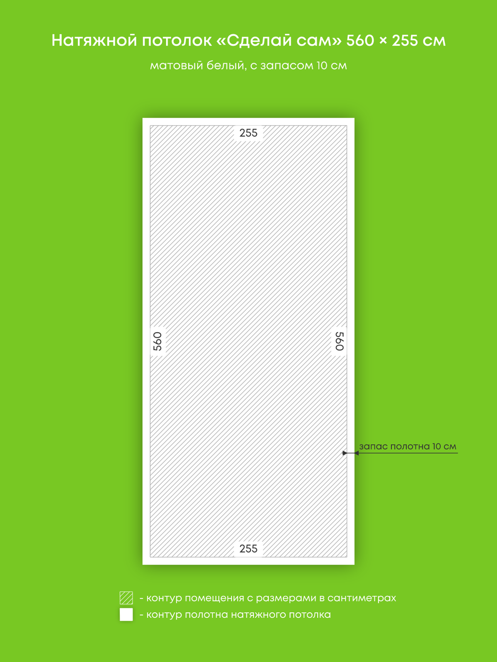 Натяжные потолки 14.3 м2, 1.5 м2