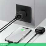 Сетевое зарядное устройство Baseus Compact 10.5W EU Black (CCXJ010201)