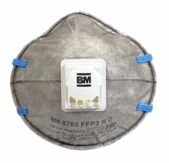 Респиратор ВМ 8762, FFP2 R D, с клапаном