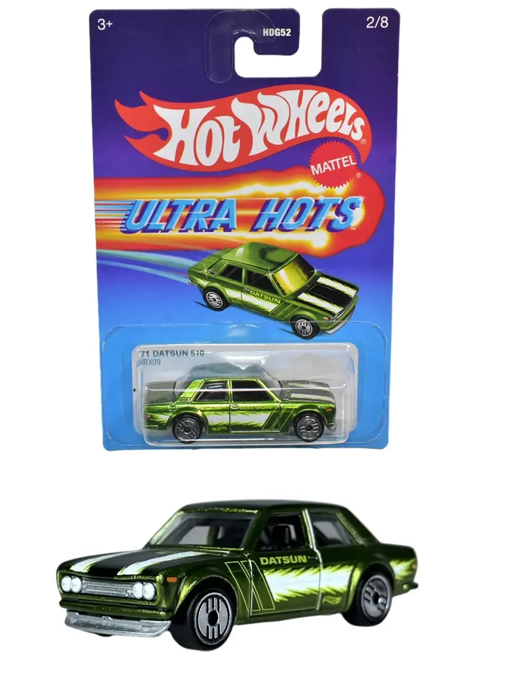 Машинка Хот Вилс 1971 Datsun 510 HDG52 HRX09