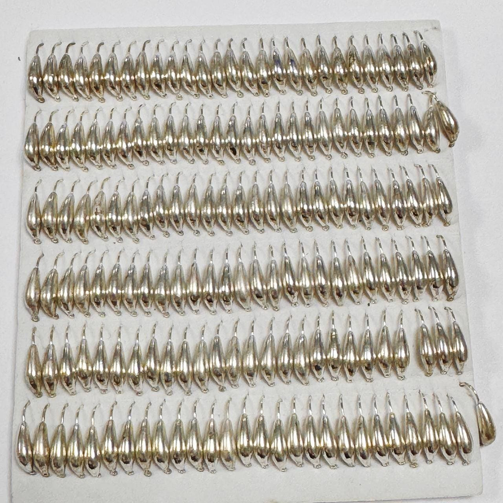 Мормышки банан вольфрамовые №4 1,23 гр . 1.6мм ( набор 10 штук) цена указана за 1 шту