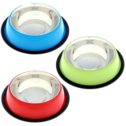 Миска нескользящая цветная 900 мл.