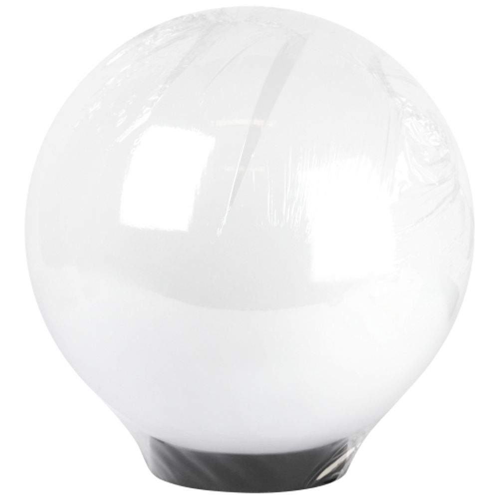 Садово-парковый светильник ЭРА НТУ 02-100-351 шар опаловый призма на опору / кронштейн IP44 Е27 max100Вт d350mm