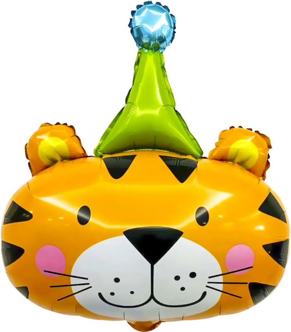 К Шар фигура "Тигренок в колпаке" (Falali) 32''/81 см (БГ-27)  Изображение2