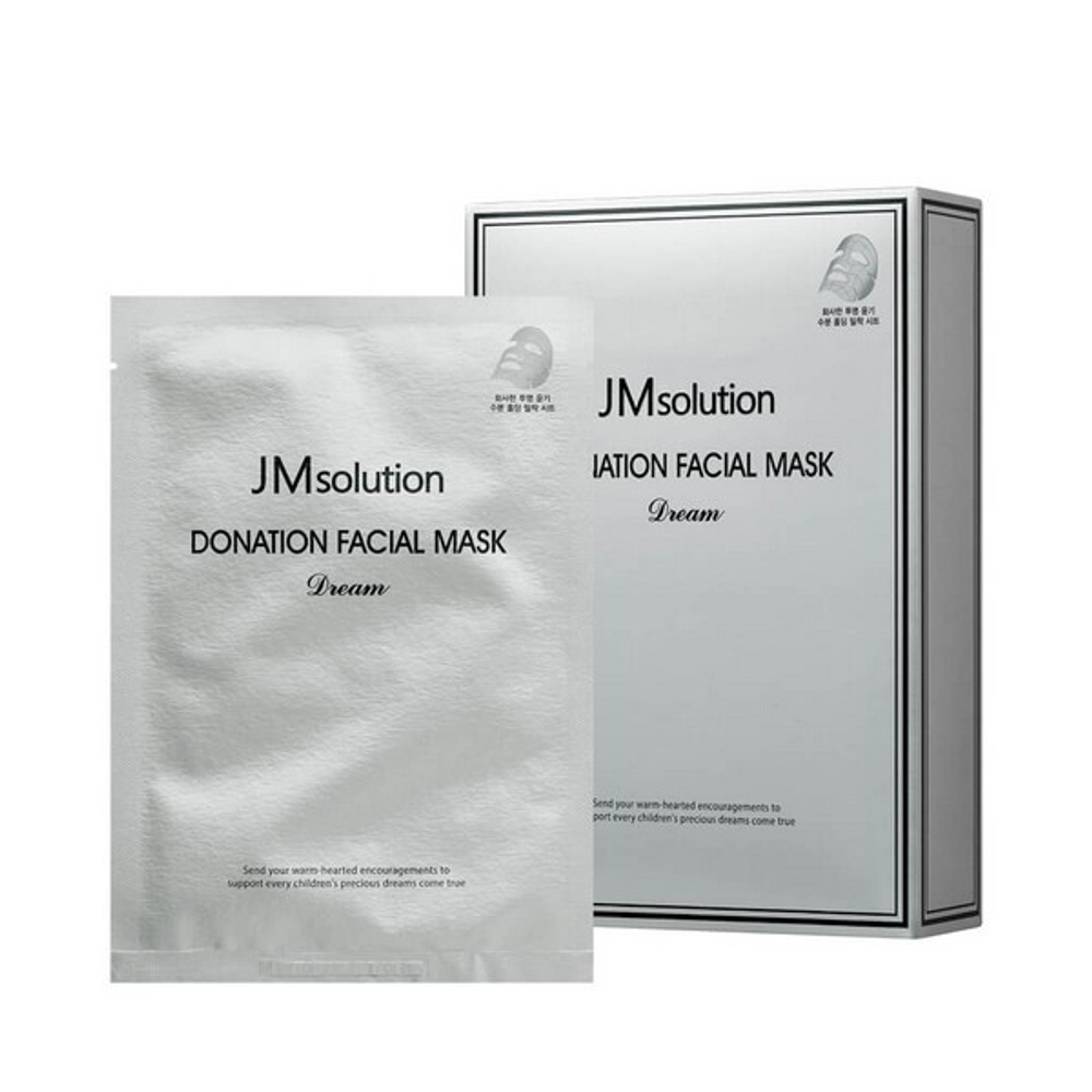 JMsolution Маска тканевая увлажняющая - Donation facial mask dream, 37мл