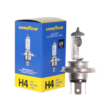 Автолампа 12V H4 60/55W Goodyear
