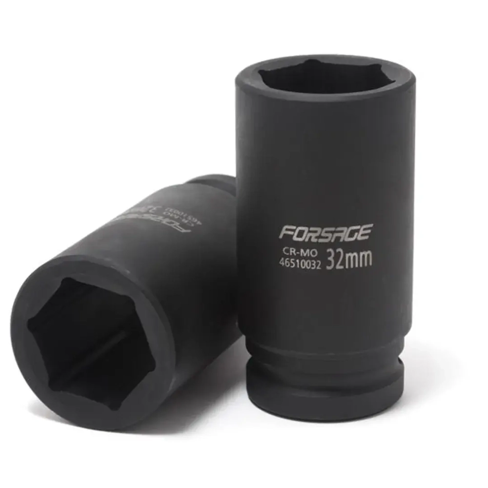 Головка ударная глубокая 35мм 3/4''6гр Forsage F-46510035