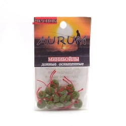 Таблетки мини бойлы Aurum Чеснок на нитке (15шт.)