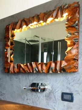 Кованое зеркало 30-16 ( ART-METAL )