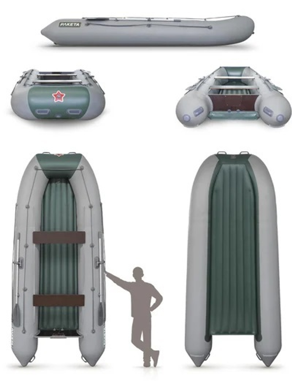 Лодка ПВХ РАКЕТА РЛ-380