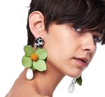 Крупные серьги-пусеты ZARA