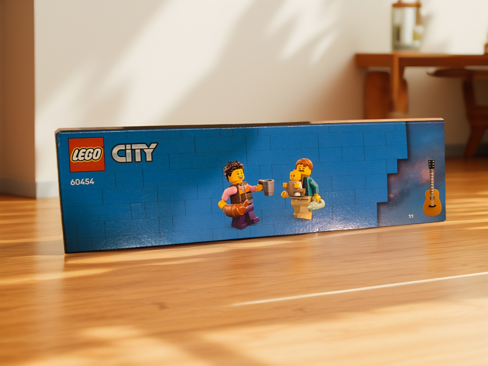 LEGO City 60454 «Туристический фургон для отдыха и приключений» — кемпинг мечты
