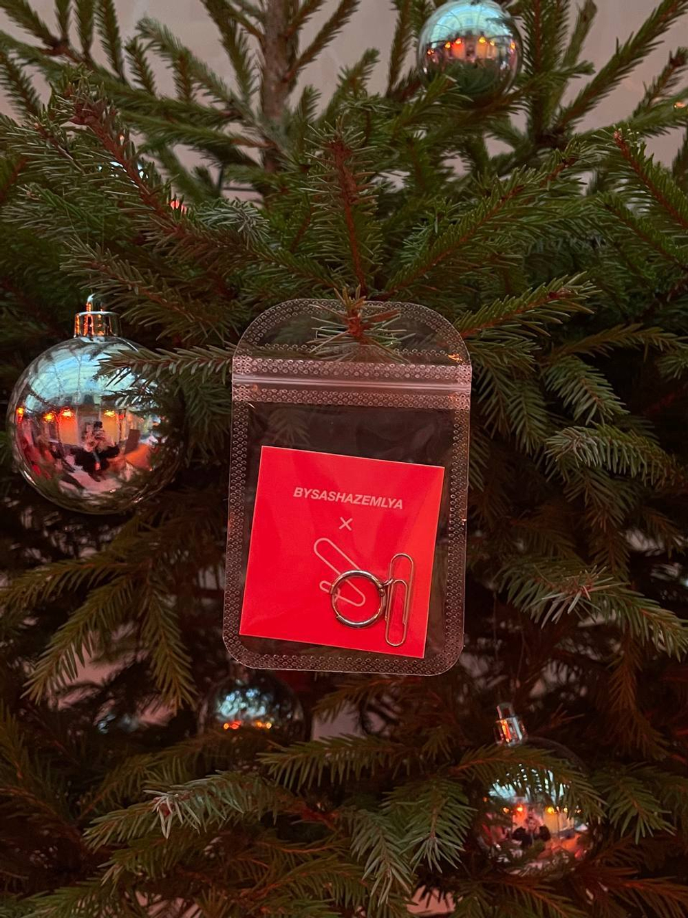 СКРЕПКА earring
