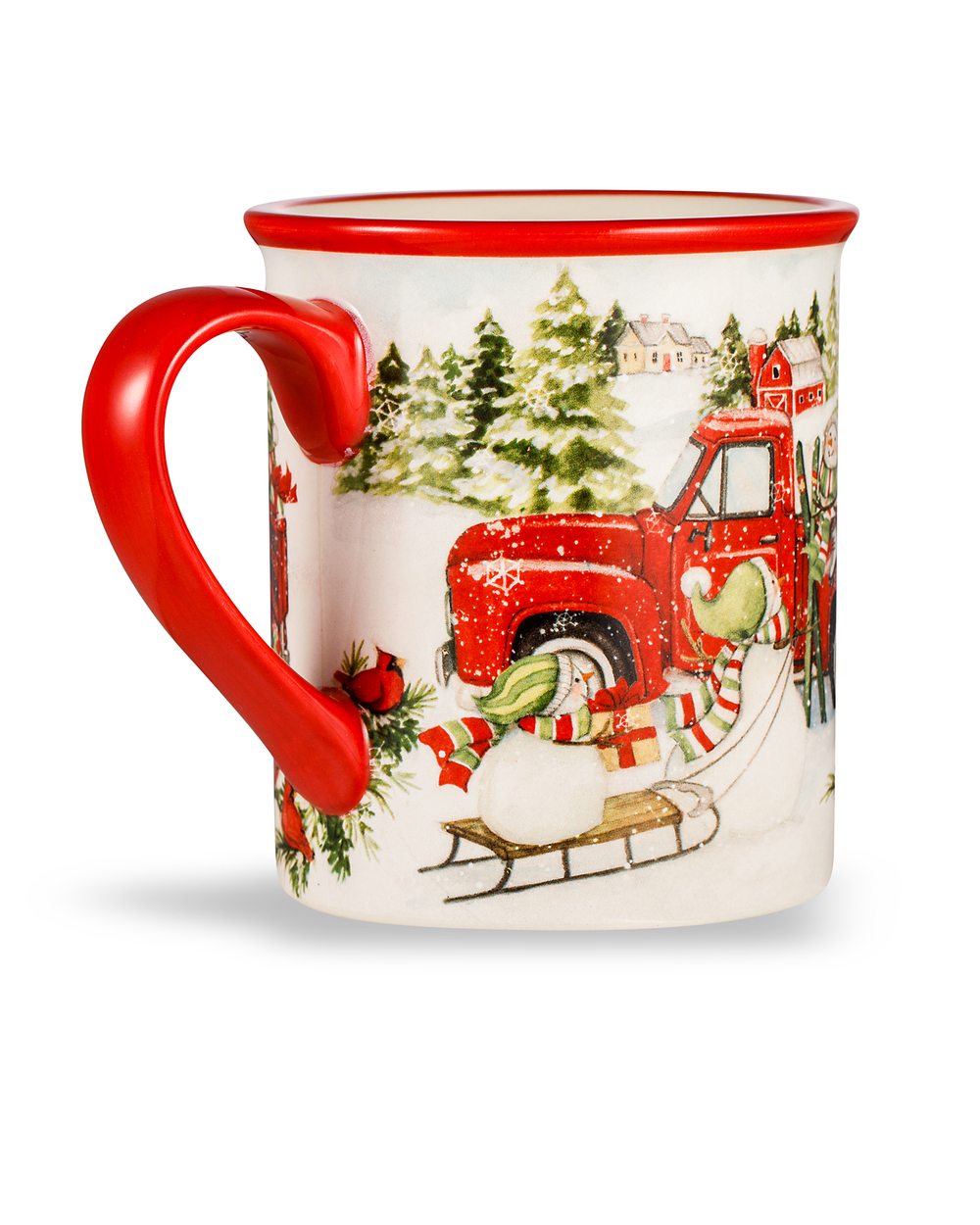 Кружка 470мл Certified International Corp Домой на Рождество Встреча друзей