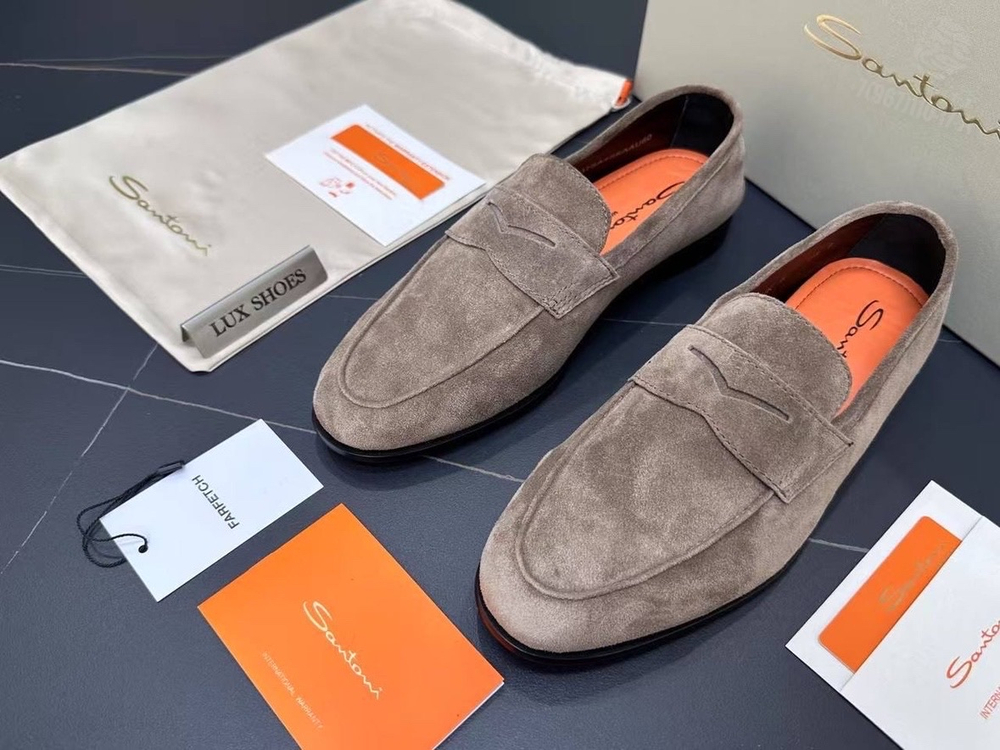 Лоферы Santoni