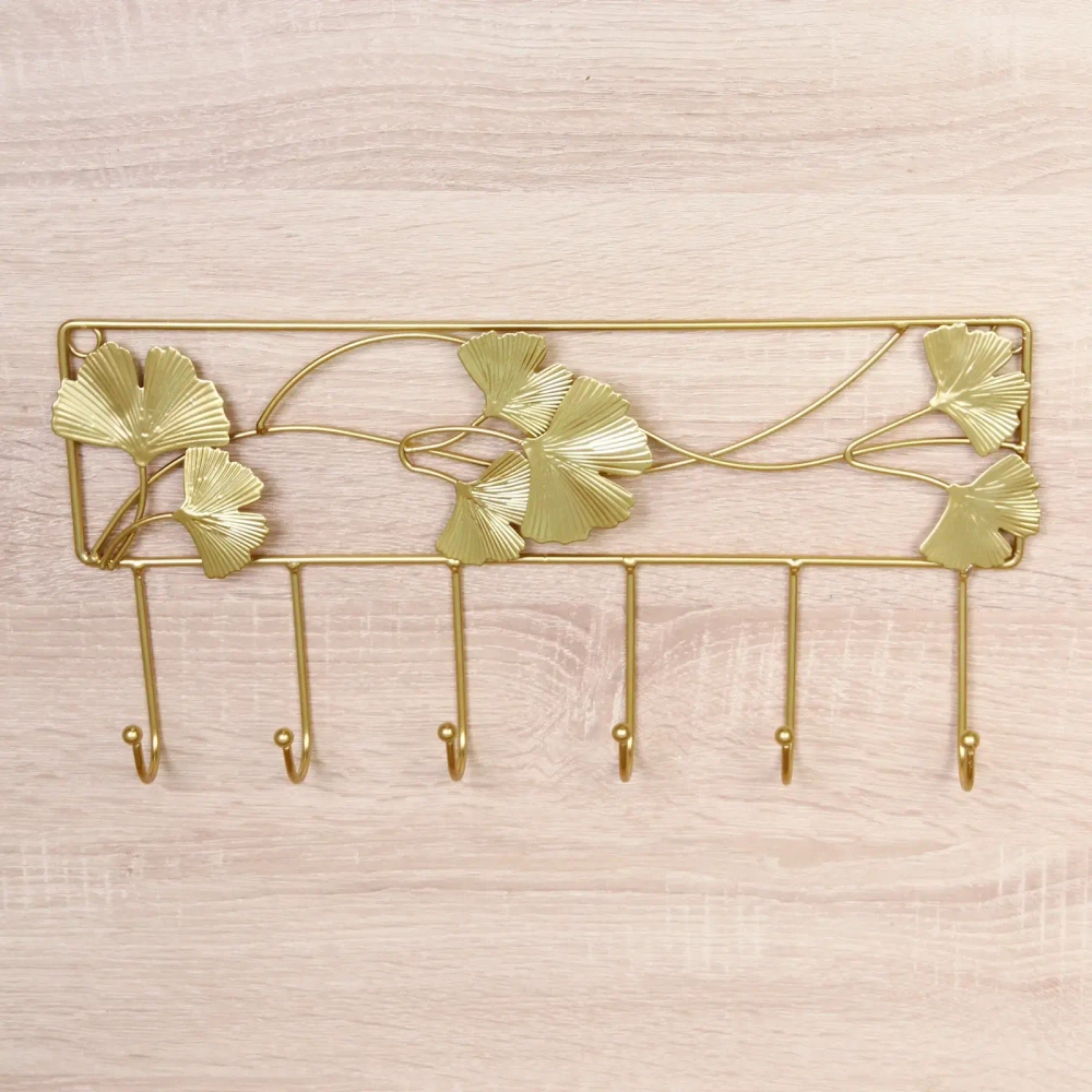 Ключница настенная металлическая «ЛОФТ ВОСТ», канелетто, цвет золото, 38*20*3см