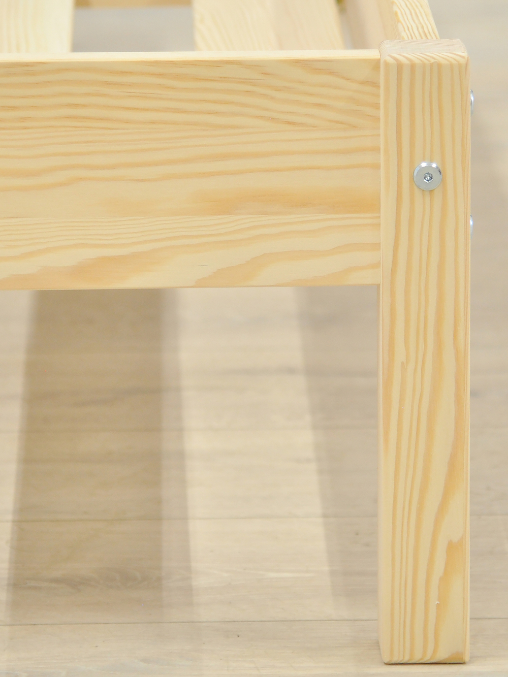 Кровать двуспальная 160x200 Тарва из сосны, c основанием