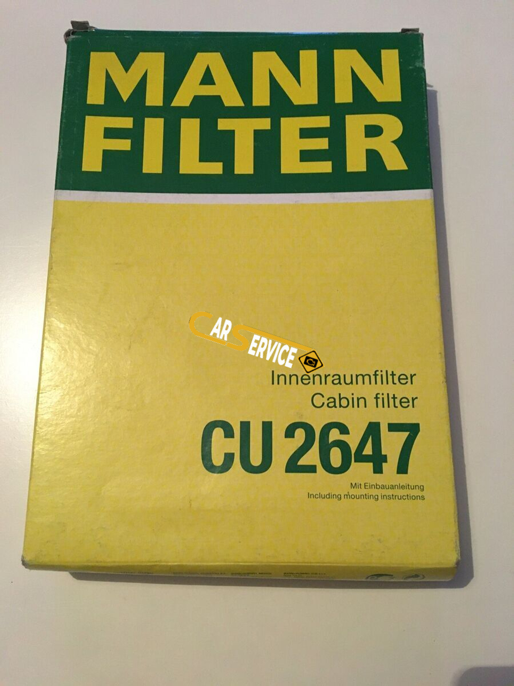 cu 2647 Mann-Filter