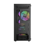 Корпус Ocypus Gamma C50 BK ARGB mATX/ITX 3xUSB Черный Gamma-C50-BKG400XX-GL